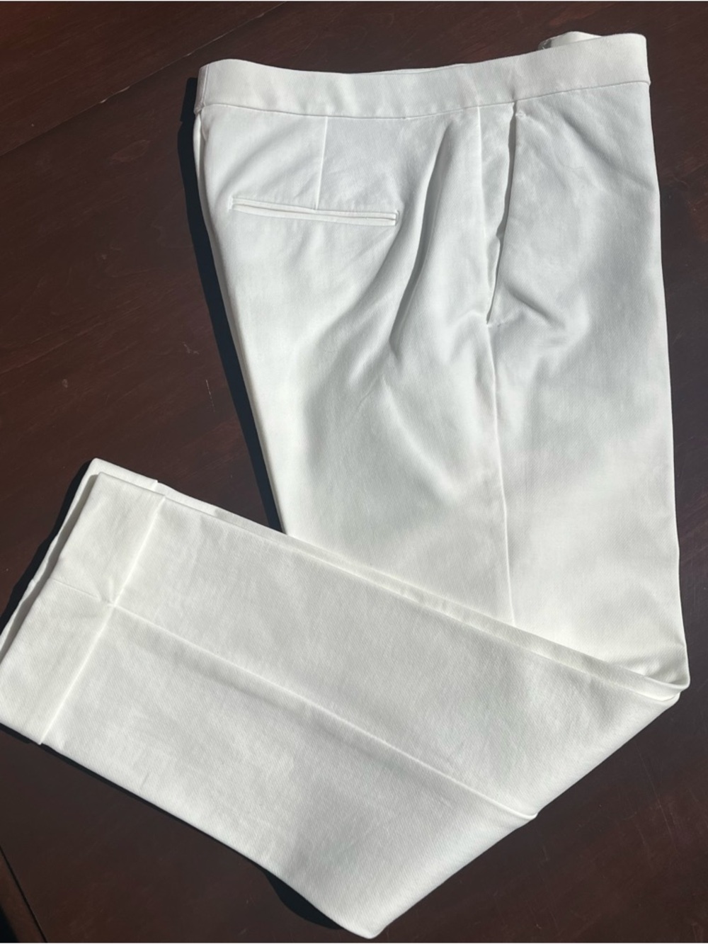 White Dress Pants - Tailored Fit